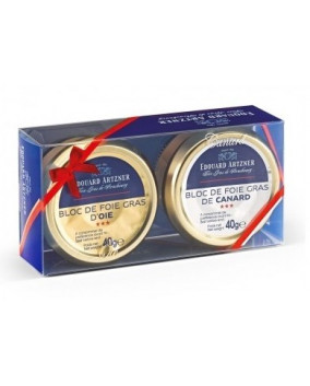 Bloc de Foie Gras Duo Pack 2 x 45 gr | Edouard Artzner